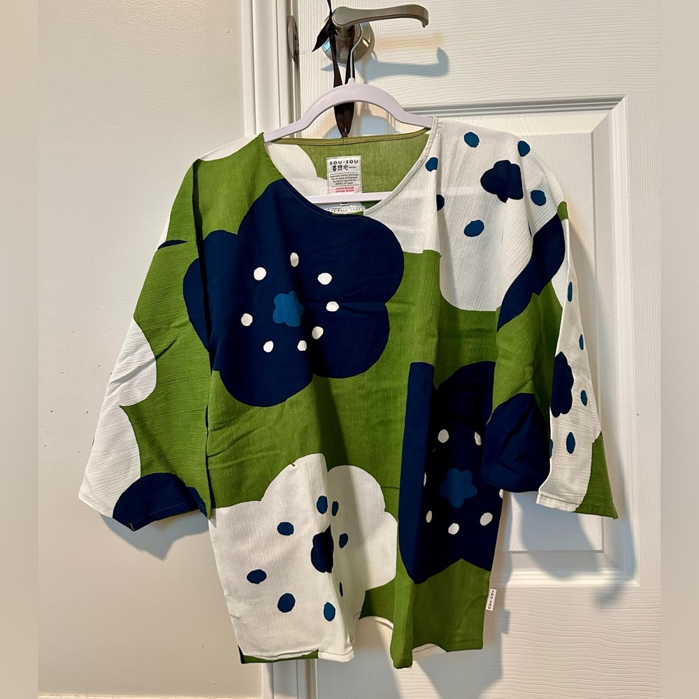 SOU SOU Japanese Brand Shirt – Unique Kyoto Design